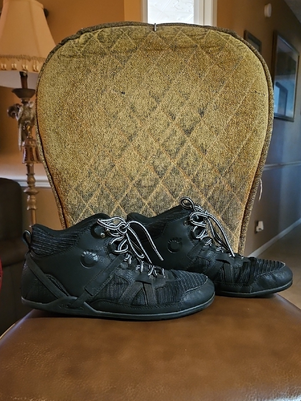 Xero Shoes Daylite Hiker Fusion Barefoot Hiking Boots Shoes Minimalist Black